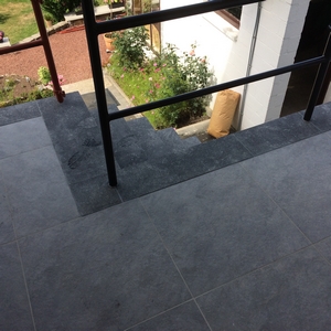 Escalier et terrasse