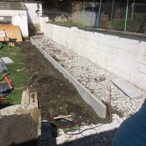 Terrasse en carrelage sur colle