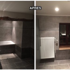 Rénovation complète d'une salle de bain